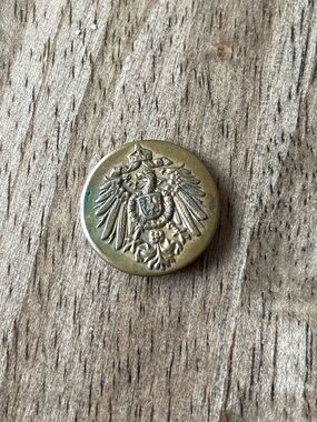 Antique Prussian Infantry Tunic Button Eduard Sachs Co. Berlin